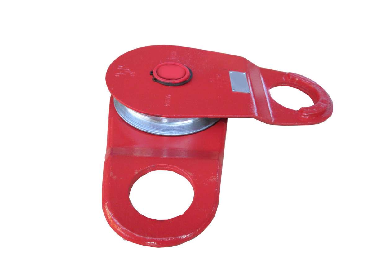 Seilrolle SRK 10 Umlenkrolle 40kN - Galvanisiert Mit Klappbarem Seitenblech